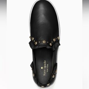 Kate Spade Loralia Sneakers size 9.5 black studs